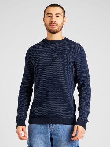Only & Sons Sweater 'TAPA' in Blue: front