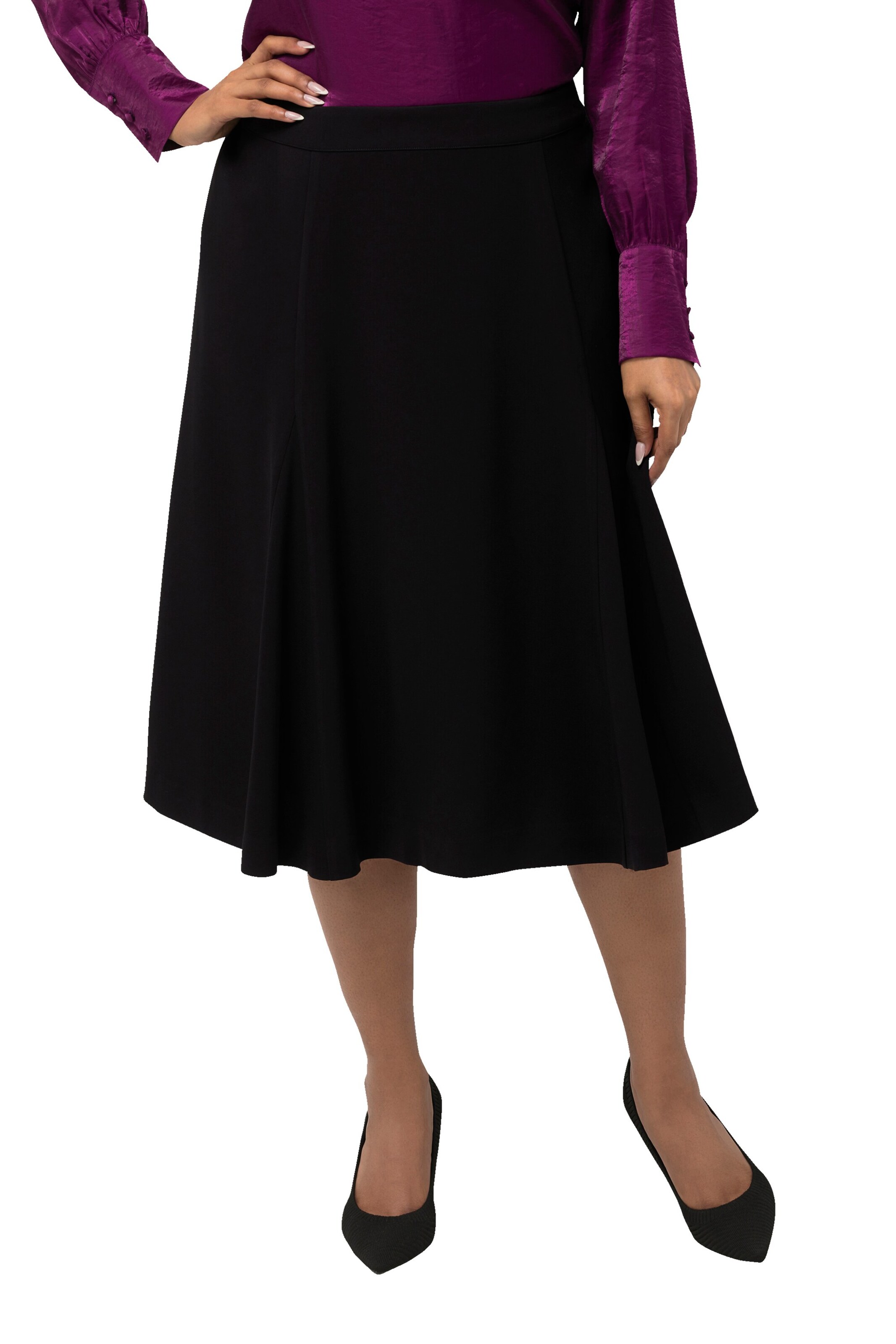 Ulla Popken Rok in Zwart