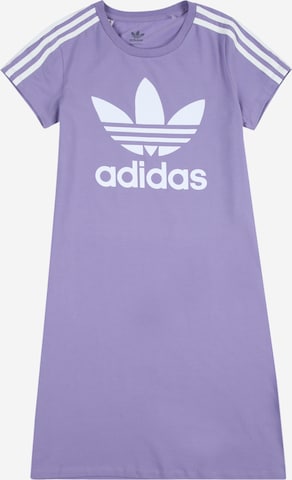 ADIDAS ORIGINALS Kleid 'Adicolor' in Lila: predná strana