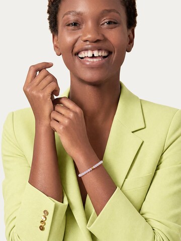 Lucardi Bracelet 'Statement' in White: front