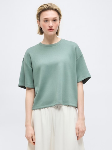 MSCH COPENHAGEN Shirt 'Nilda Ima' in Green: front