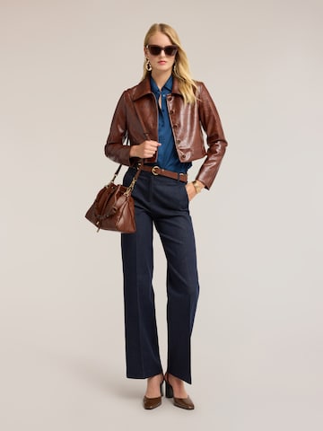 MOTIVI Between-season jacket in Brown