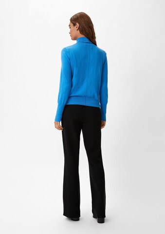 comma casual identity Pullover in Blau: zadná strana