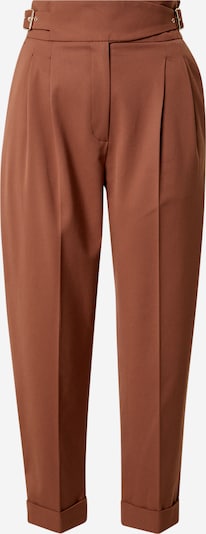 Pantaloni con piega frontale River Island Petite di colore marrone, Visualizzazione prodotti