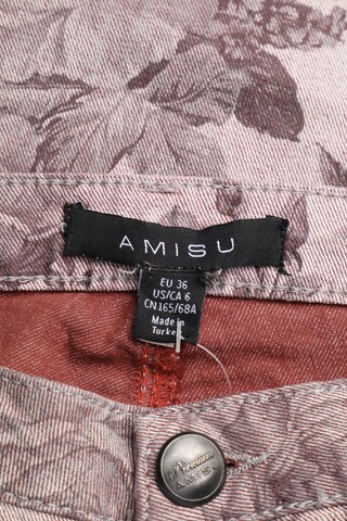 Amisu Skinny-Jeans 27-28 in Grau