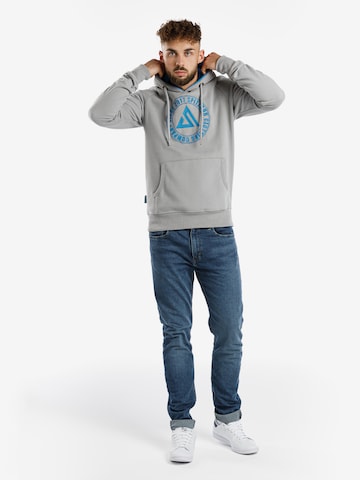 SPITZBUB Sweatshirt 'Tricircle' in Grau