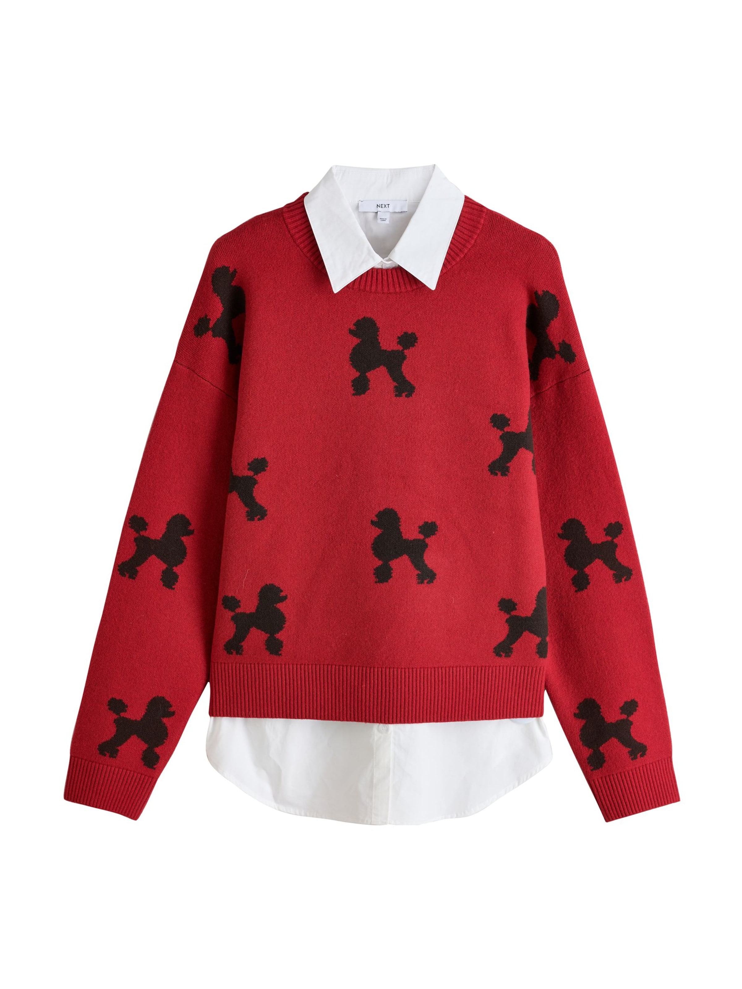 Pullover di Next in rosso: frontale