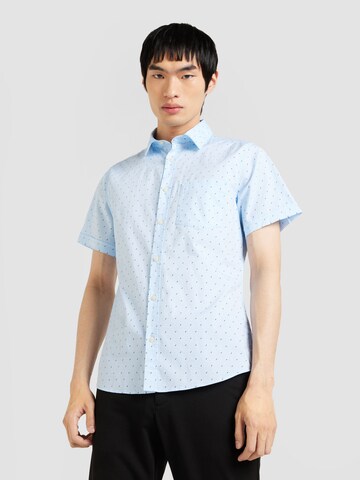 Coupe regular Chemise s.Oliver en bleu : devant