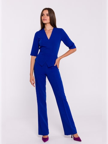 Stylove - Jumpsuit en azul: frente
