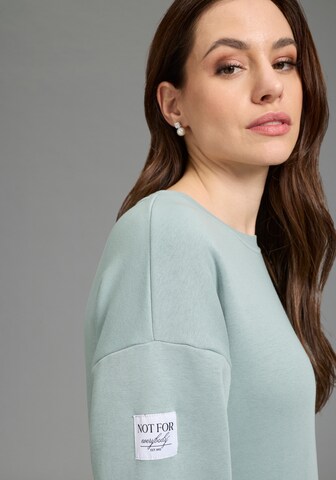 Bruno Banani LM Sweatshirt in Green