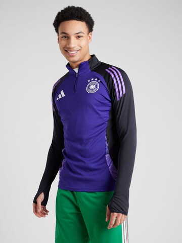 ADIDAS PERFORMANCE - Camisa funcionais 'DFB Tiro 24' em roxo: frente