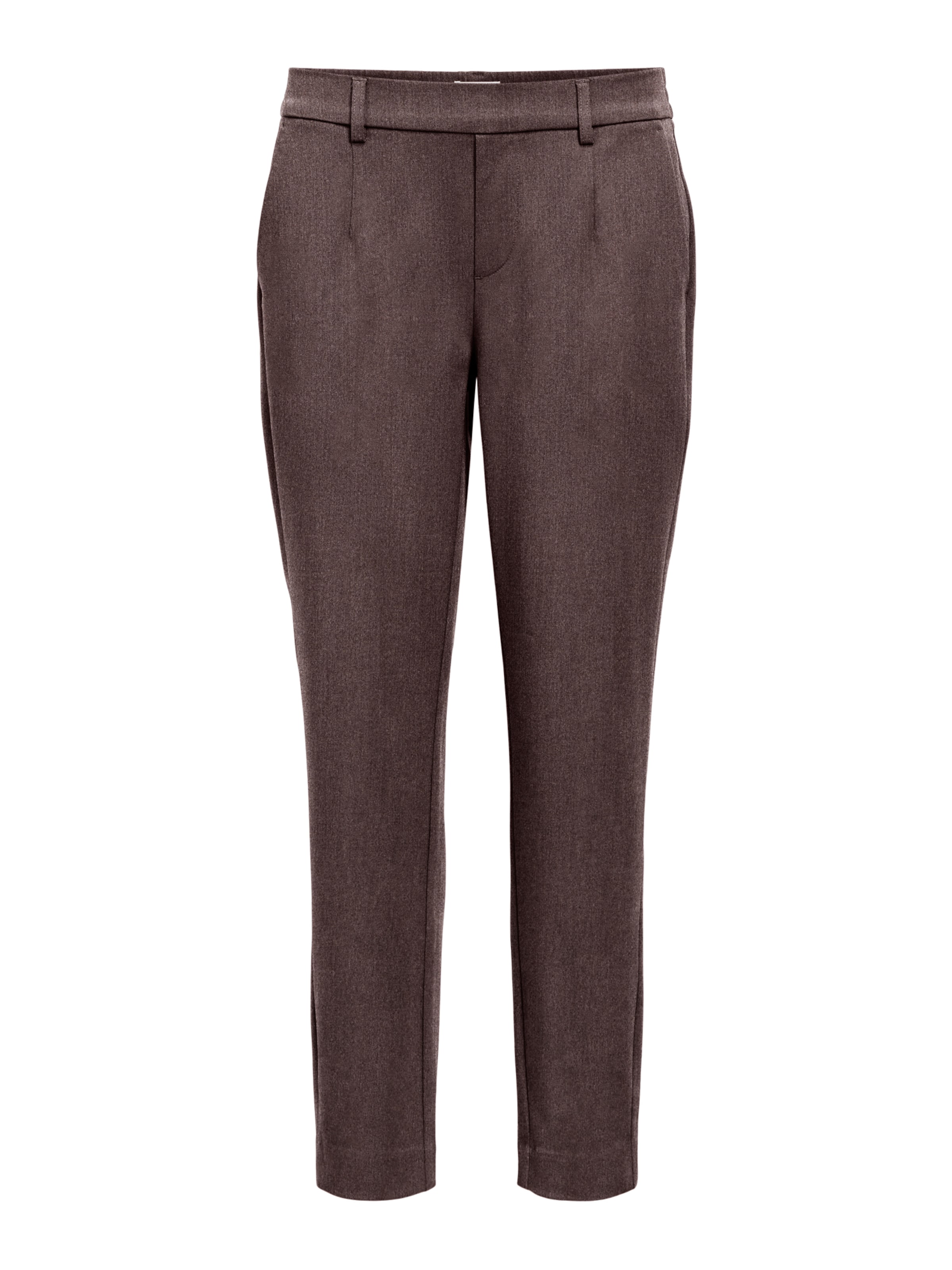 OBJECT - Slimfit Pantalón 'OBJLISA' en marrón: frente