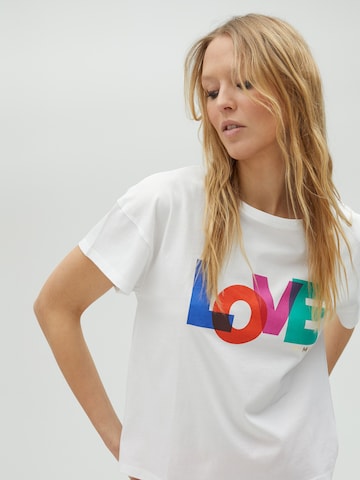 Lola Casademunt Top in White: front