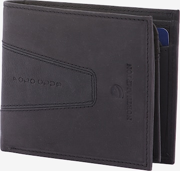 Northampton Polo Club Portemonnaie in Grau: Vorderseite