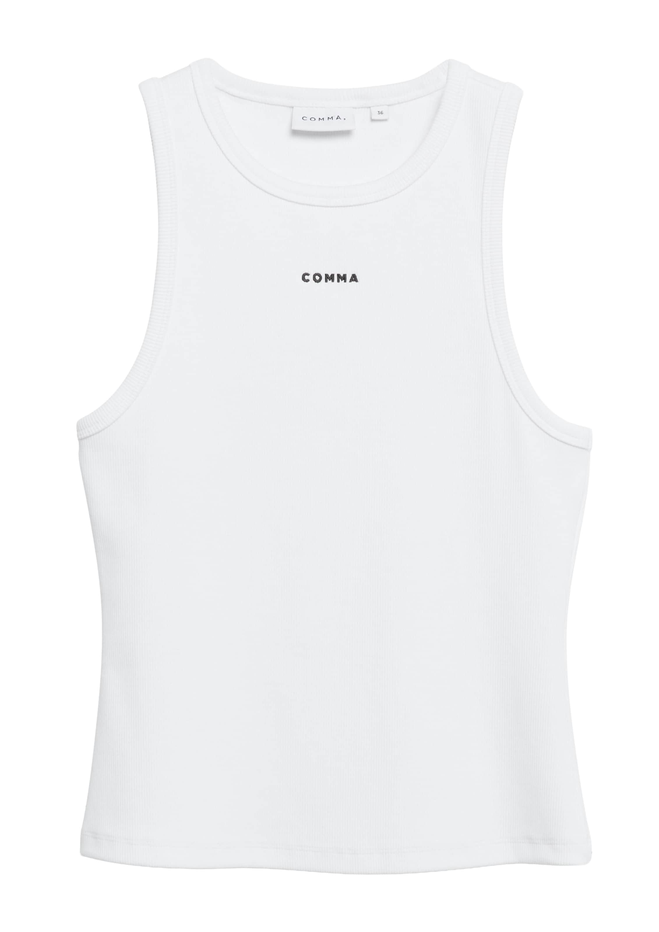 COMMA Top in XXS in White, Item view