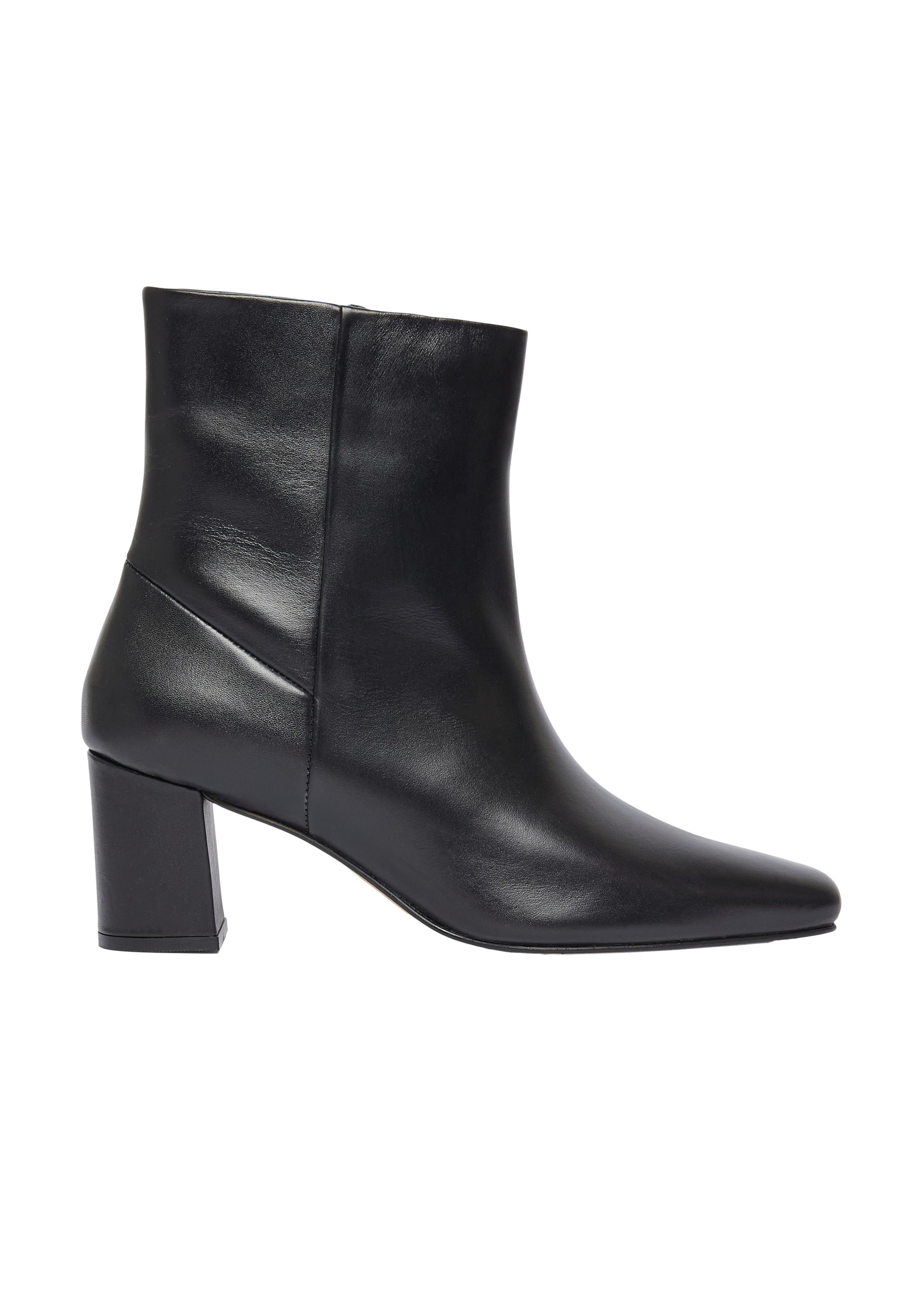 COMMA Stiefelette in Schwarz: Vorderseite