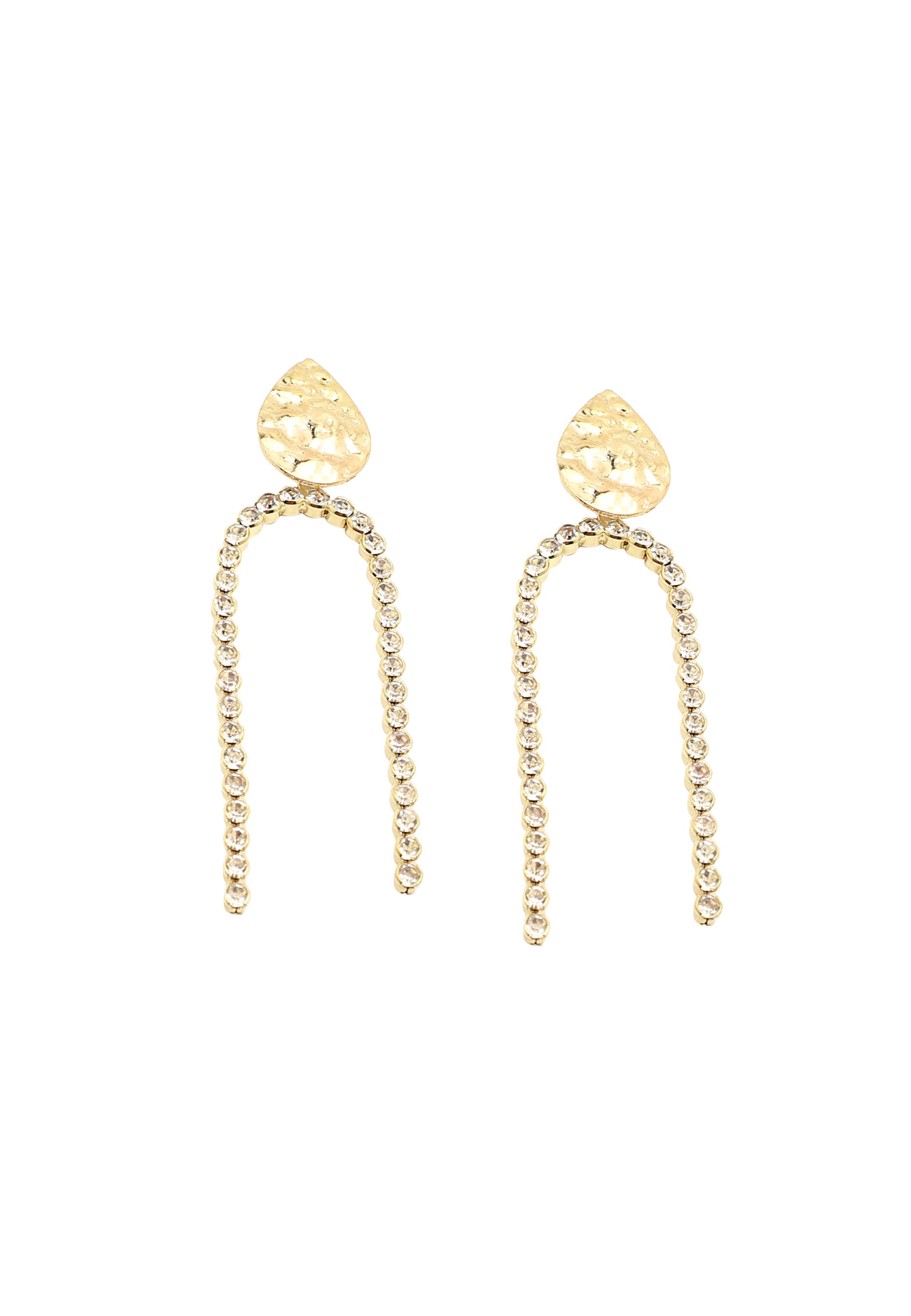 SOHI Fülbevalók 'Davina' - arany: elől