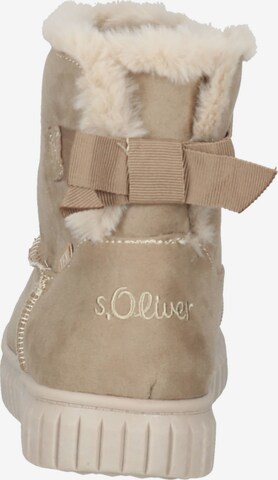 s.Oliver Stiefel in Beige