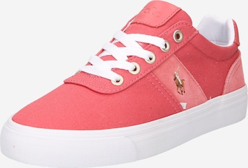Polo Ralph Lauren Sneakers 'HANFORD' in Red: front