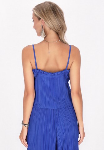 IZIA - Top en azul