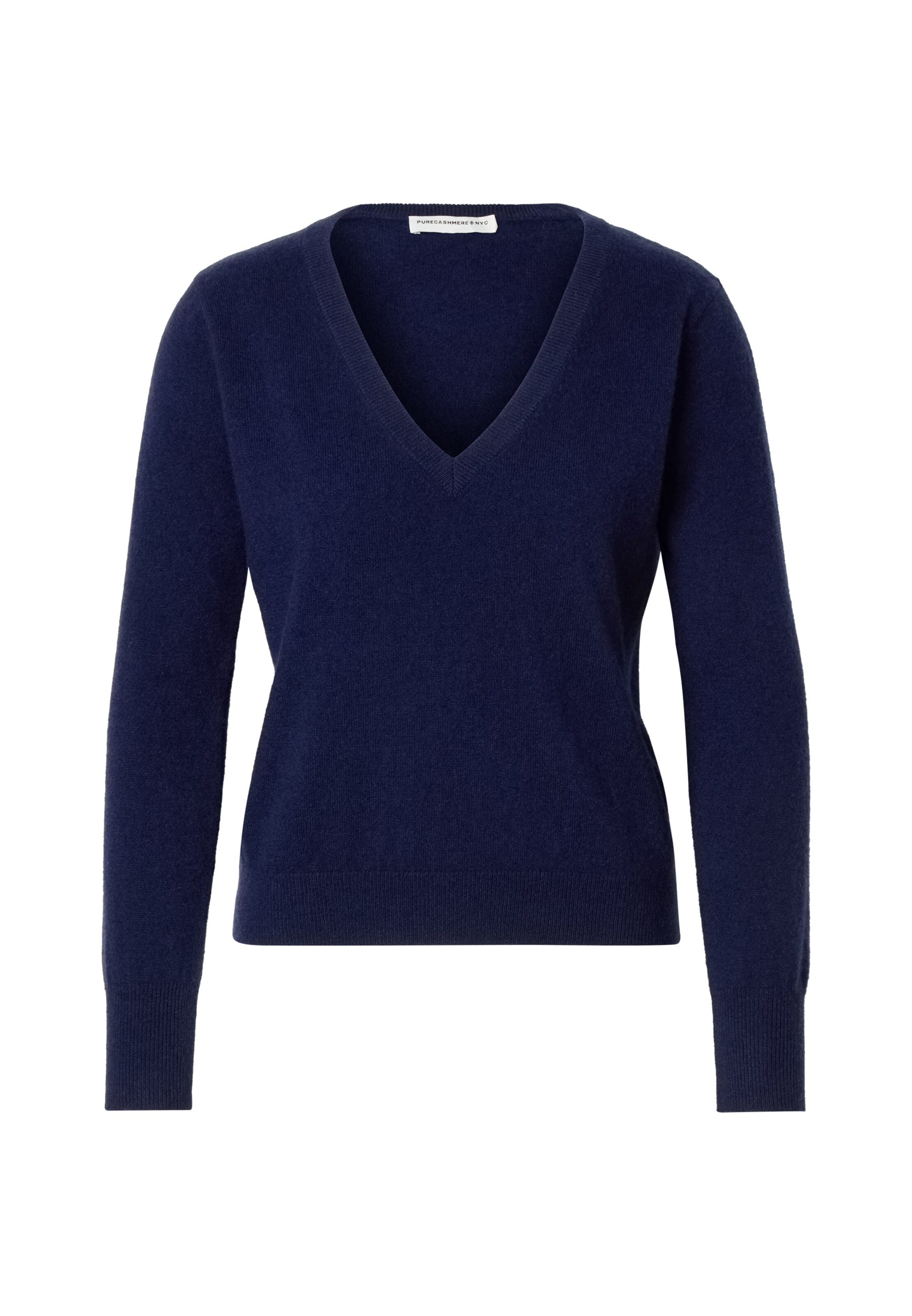 Pull-over 'Classic' Pure Cashmere NYC en bleu : devant