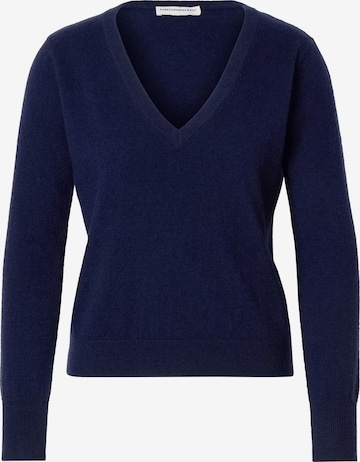 Pull-over 'Classic' Pure Cashmere NYC en bleu : devant