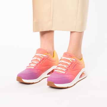 Baskets basses 'Uno 2' SKECHERS en rose