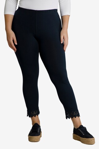 Skinny Leggings '747979' Ulla Popken en bleu : devant