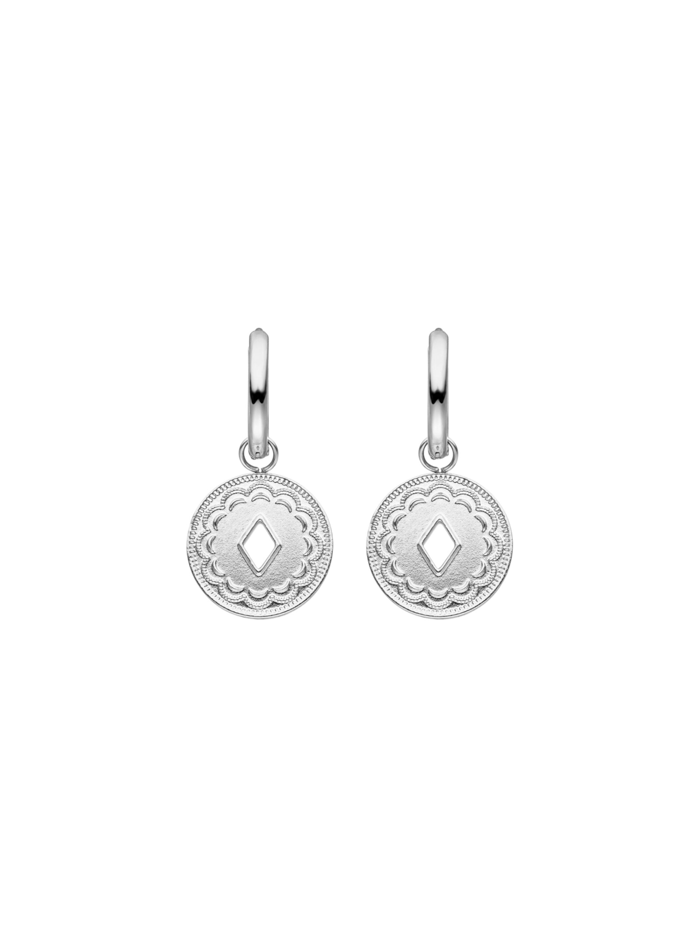 Boucles d'oreilles 'Lolani' PURELEI en argent : devant