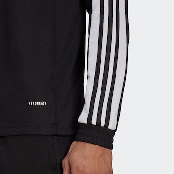 ADIDAS SPORTSWEAR Skinny Athletic Sweatshirt 'Squadra 21 ' in Black