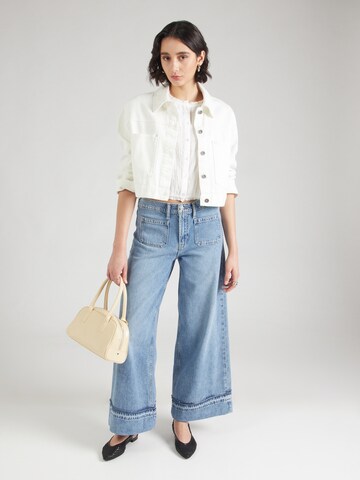 GAP Wide leg Τζιν 'FURLEY' σε μπλε