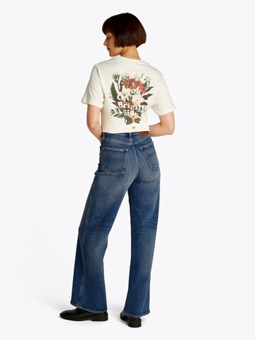 Tommy Jeans Wide leg Jeans 'Claire' i blå