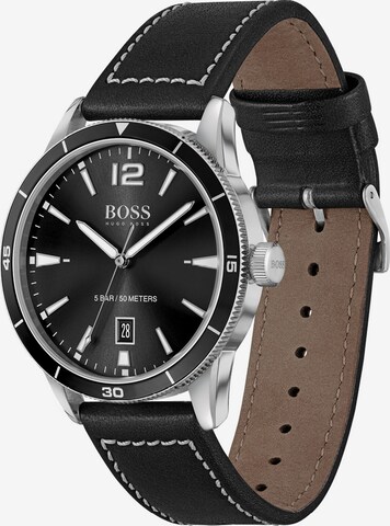 BOSS Black Analog klokke i svart