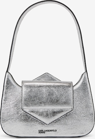 KARL LAGERFELD JEANS Schultertasche in Silber