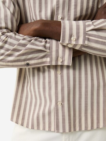 BOGNER Regular Fit Hemd 'Heiko' in Braun