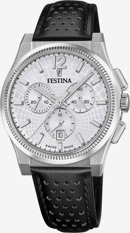 FESTINA Analoguhr in Silber: Vorderseite