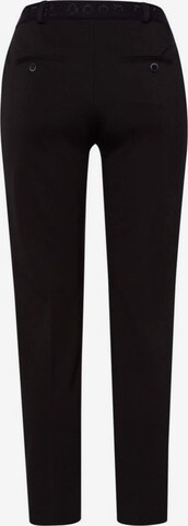 BRAX Slim fit Pleated Pants 'Maron' in Black