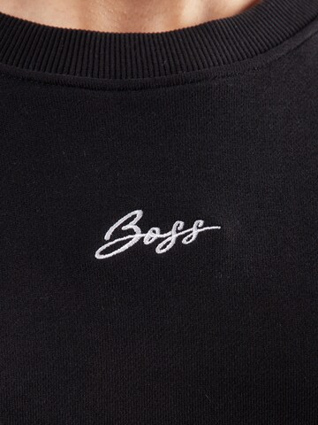 BOSS Sweatshirt i svart