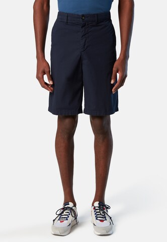 North Sails Regular Chinoshorts in Blau: predná strana