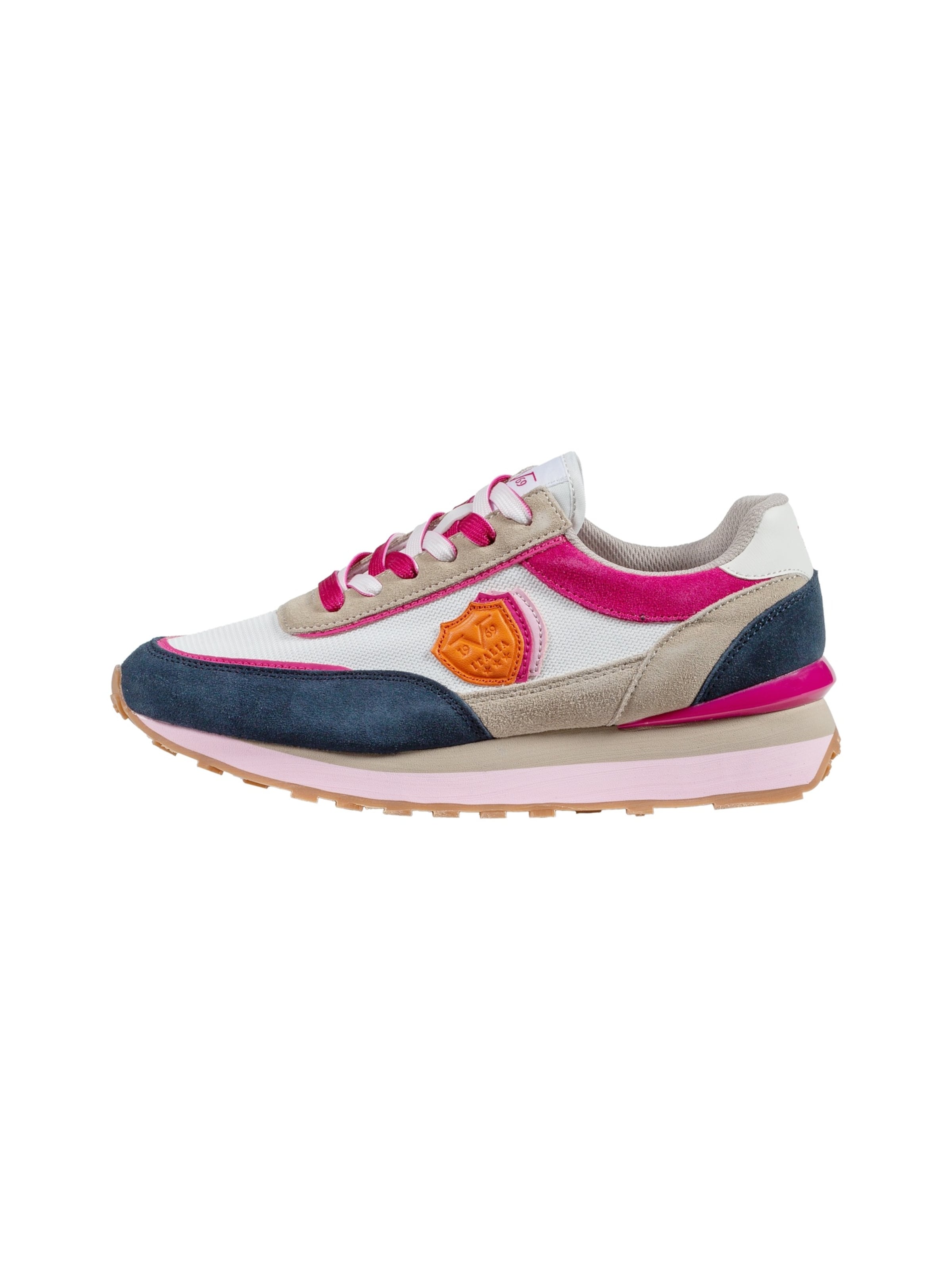 19V69 ITALIA Sneakers laag 'Venezia 2.1' in Blauw: voorkant