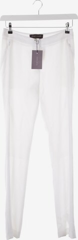 Talbot Runhof Pants in XS in White: front