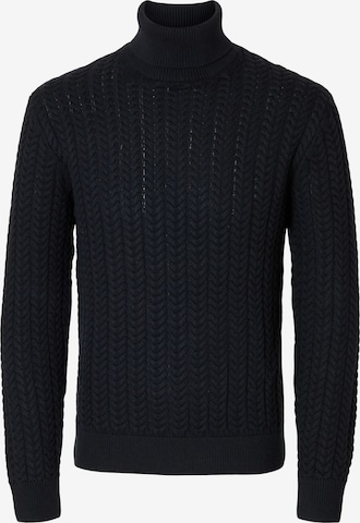 SELECTED Neulepaita 'SLHBRAI' värissä sininen: etupuoli