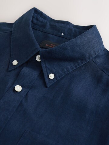 Next Regular Fit Hemd in Blau