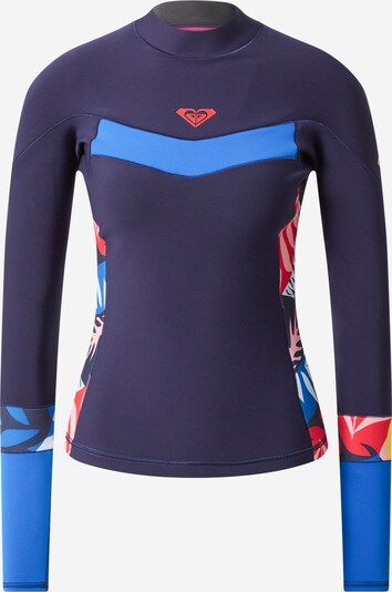 ROXY Tehnička sportska majica u mornarsko plava / svijetloplava / miks boja / crvena, Pregled proizvoda