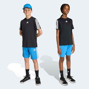 ADIDAS SPORTSWEAR Loose fit Workout Pants in Blue