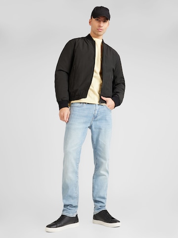 JACK & JONES Shirt 'LUCCA' in Geel