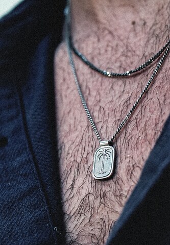 Haze&Glory Kette 'Coconut Society' in Silber: Vorderseite