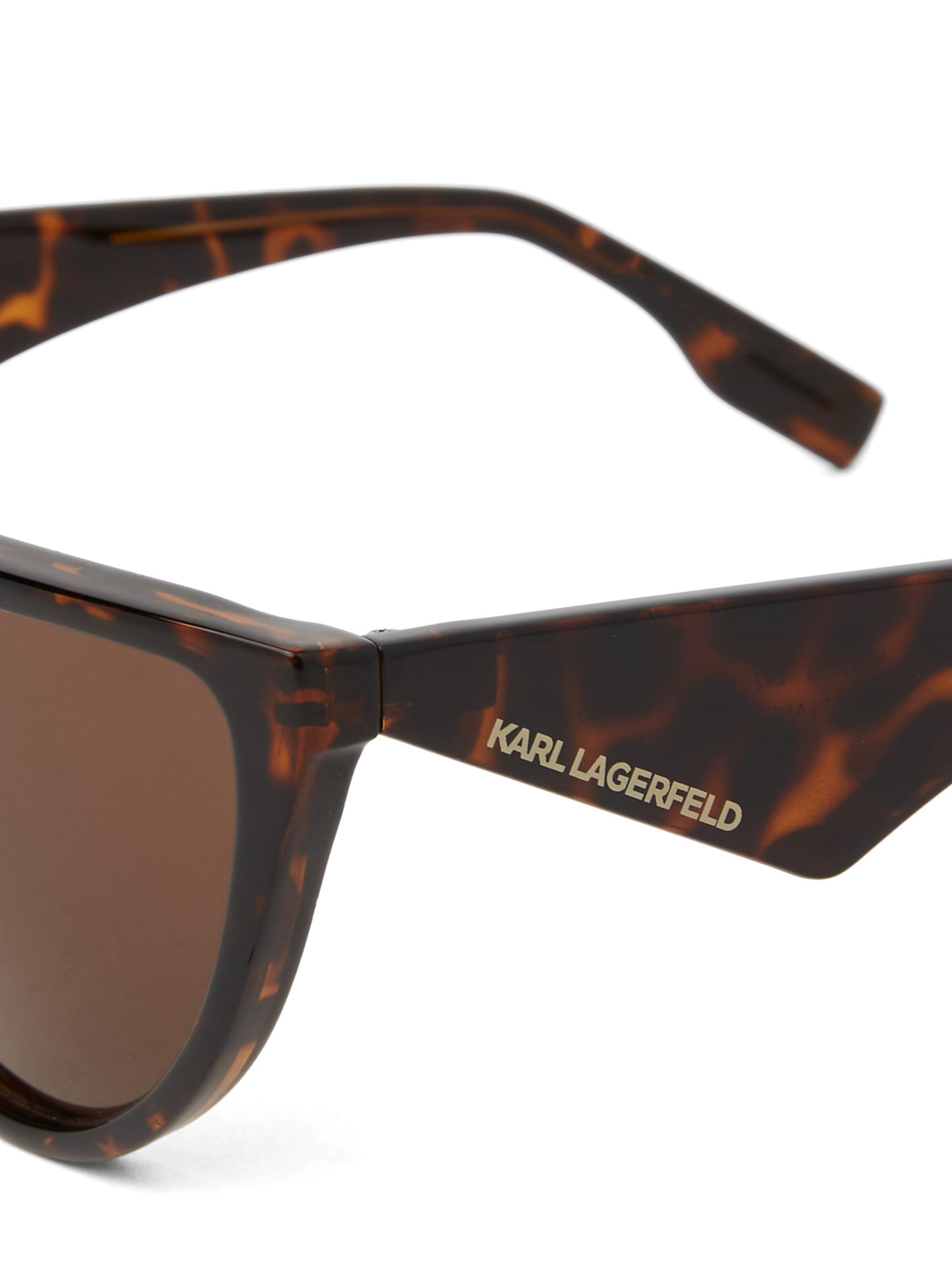 Occhiali da sole ' SONNENBRILLE MIT KARL-AUTOGRAMM ' di Karl Lagerfeld in nero