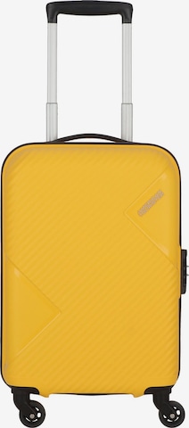 American Tourister Cart in Yellow: front