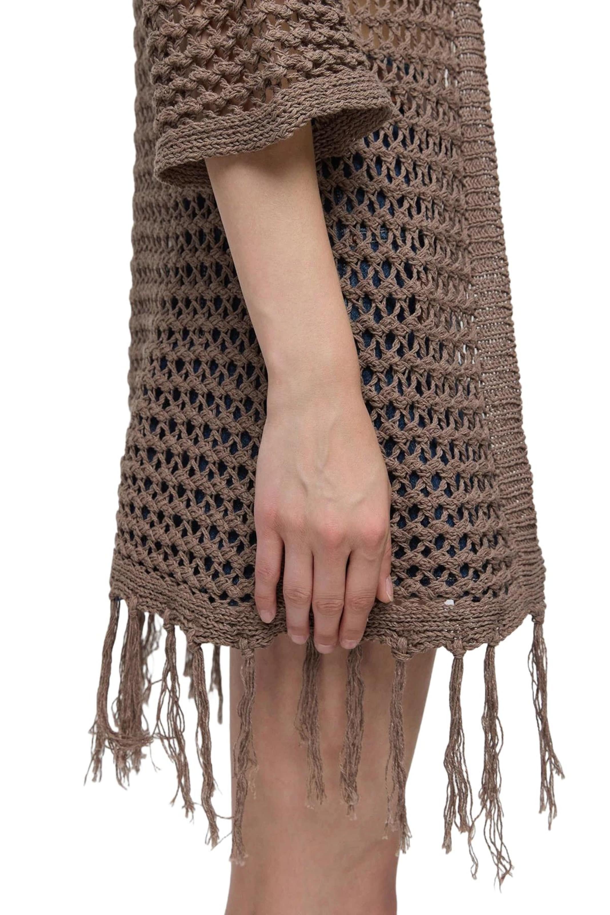 No Matter What Knit cardigan in Brown